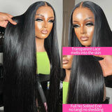 Wigirl 250 Density 13x4 13x6 Bone Straight Lace