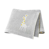 Newborn Baby Blankets Super Soft Knitted Infant Kids