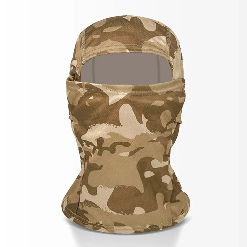 Tactical Camouflage Balaclava Hat Motorcycle Face Mask Lycra