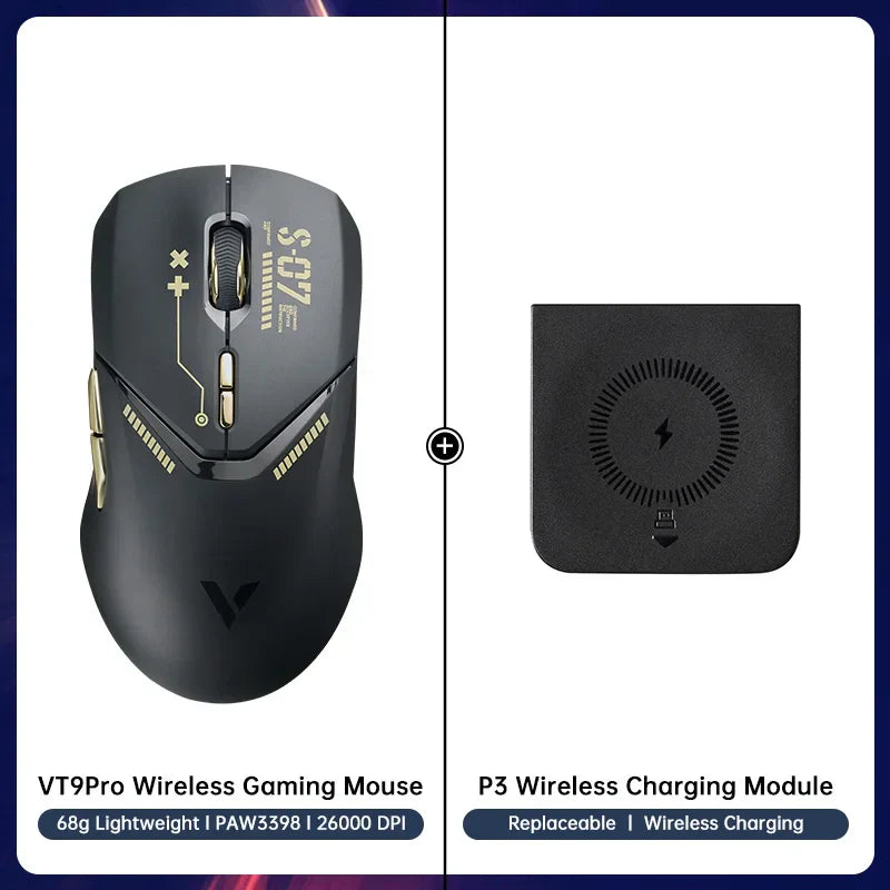 Rapoo VT9PRO Wireless Gaming Mouse Esports Grade 68g