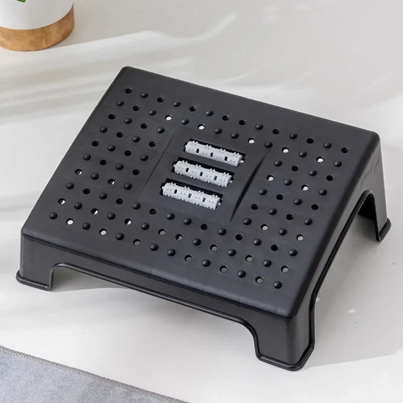 Under Desk Footrest Ergonomic Foot Stool with Massage
