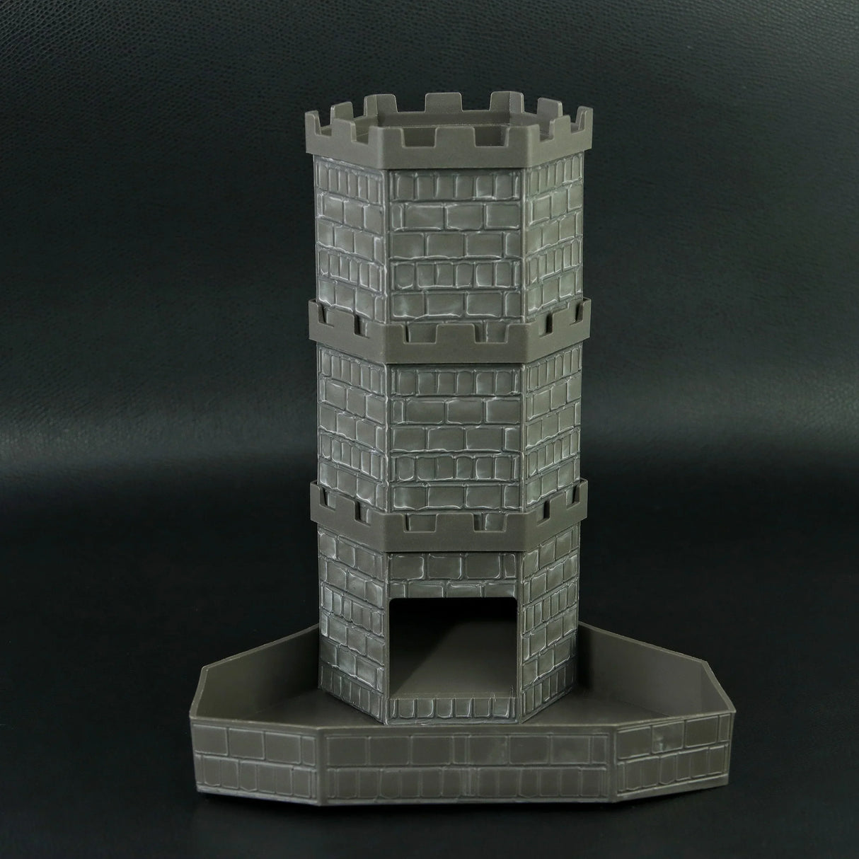 Dice Tower with Bricks Castle Pattern - Ideal