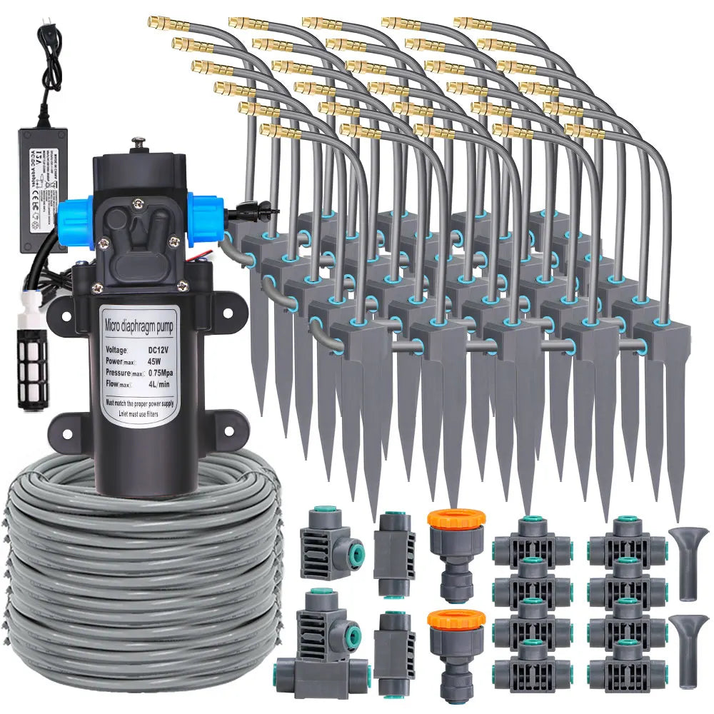 30-5M 360° Brass Spray Nozzle Watering Kit