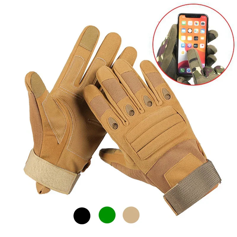 Touch Screen Tactical Gloves Half Full Finger Shooting