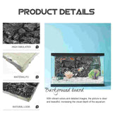 Background Rock Slab 3d Aquarium Terrarium Decor Reptile