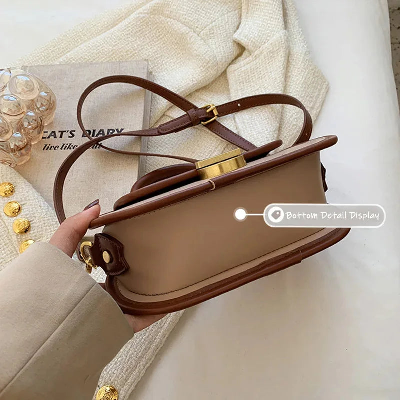 JIOMAY Saddle Shoulder Bag for Women 2023 Luxury