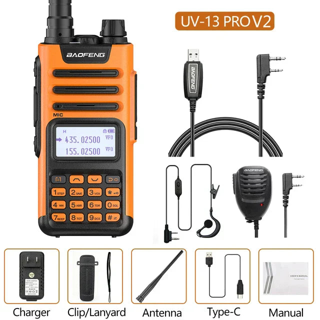 BaoFeng UV-13 PRO V2 V1 Walkie Talkie M-13
