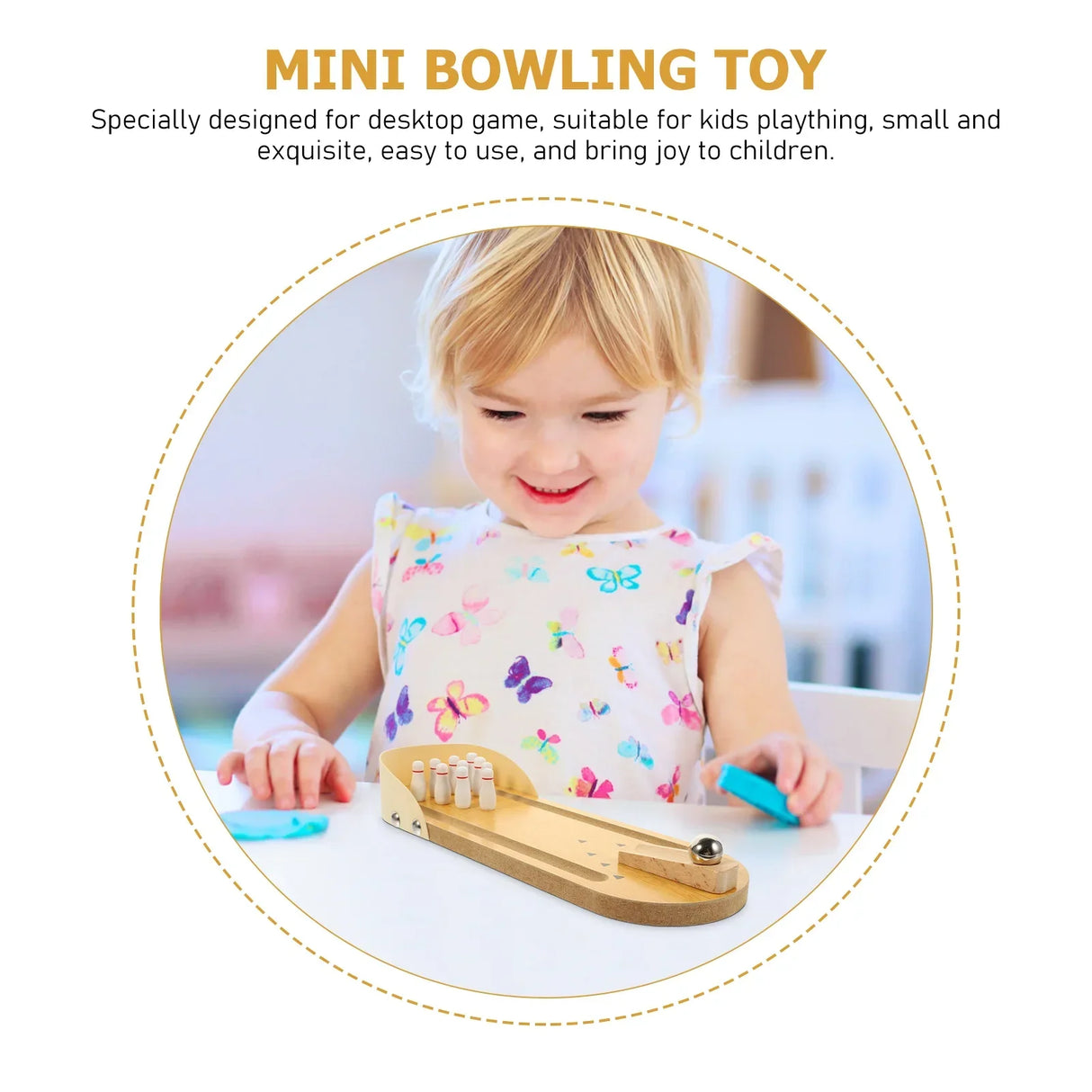 AntiAlzheimer's Live Toys Elderly Interactive Adult Mini Bowling