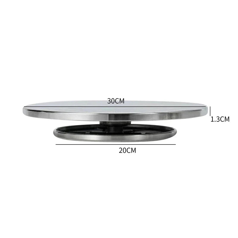 Double Face Use Aluminum Alloy Turntable For Ceramic