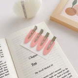 4pcs Set Teardrop Hair Clips for Girls and Babies