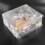 Mini itx computer case Acrylic frosted transparent chassis