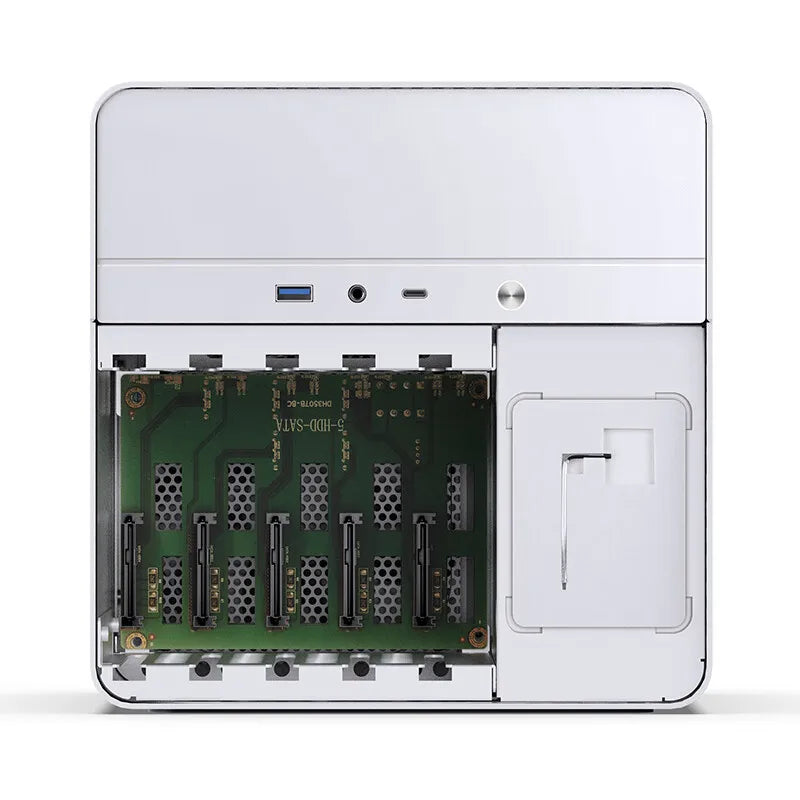 JONSBO N2 White Aluminum NAS Chassis ITX Version