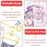 UNTIOR Non-slip Baby Clothes Hanger Adjustable Storage Hangers