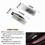 2Pcs LED Door Logo Welcome Light for Dodge Challenger