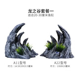 Canyon Scenery Fish Tank Simulation Seiryu Stone Landcape