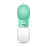 Dog Water Bottle Portable 350ml Leak Proof Feeding