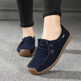 New Arrival Women Casual Shoes 2023 Suede Leather