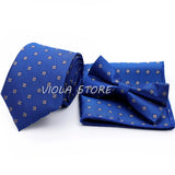 45 Color Paisley Geometry Striped 7.5cm Tie Set