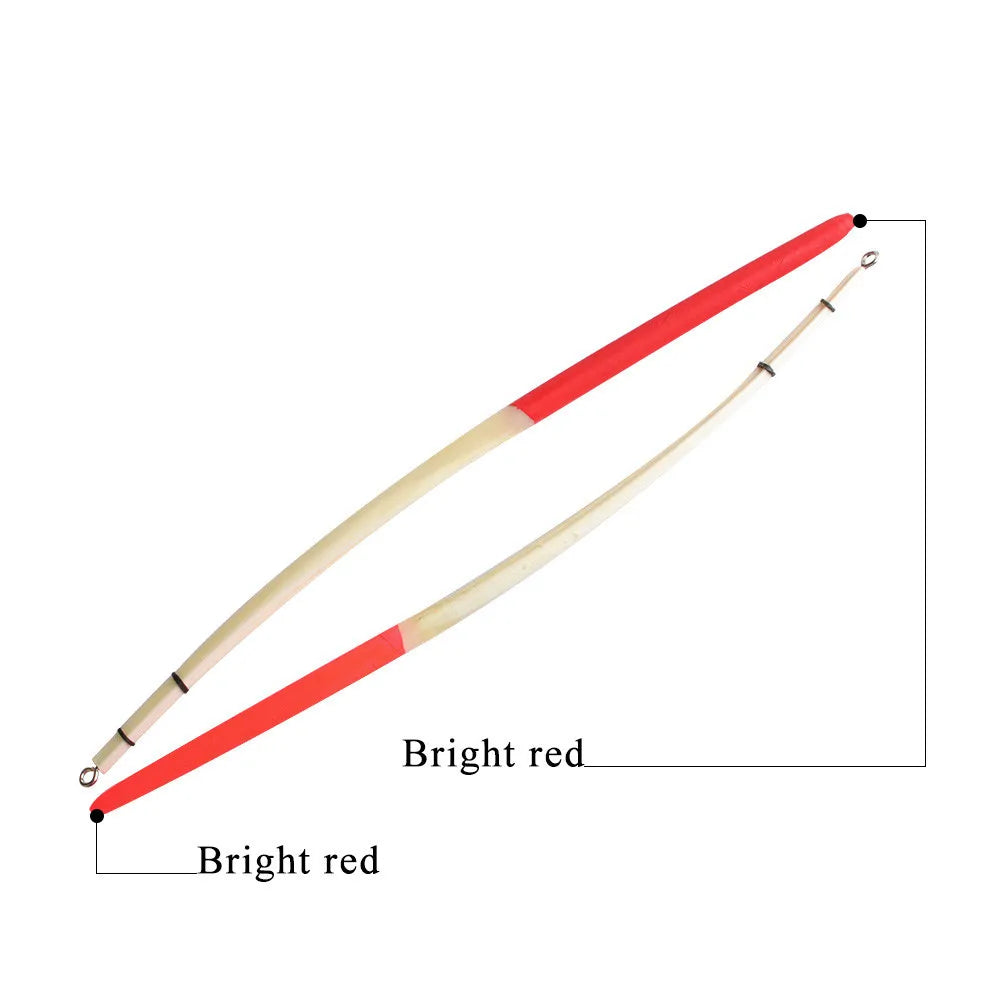 FTK 20pcs Fishing Float Feather Float Hard Tail