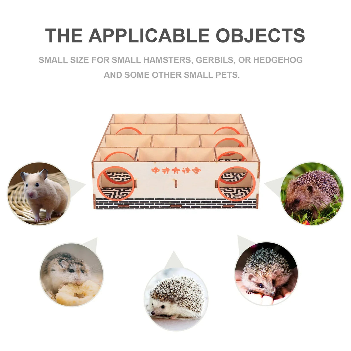 Hamster Maze, Multi- Chamber Hamster House Maze Rat