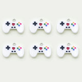 Randomly 610Pcs Colorful Resin Game Controller Charms Pendants