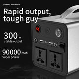 90000mAh 300W Portable Power Station 45000mAh 180W Outdoor