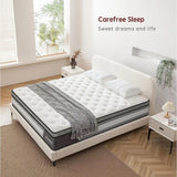 Full Mattress, 10 Inch Hybrid Mattress in A