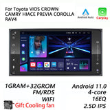 8-Core Android 11.0 2DIN CarPlay Multimedia Player