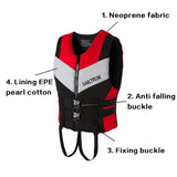 Adults Life Jacket Neoprene Safety Life Vest Water