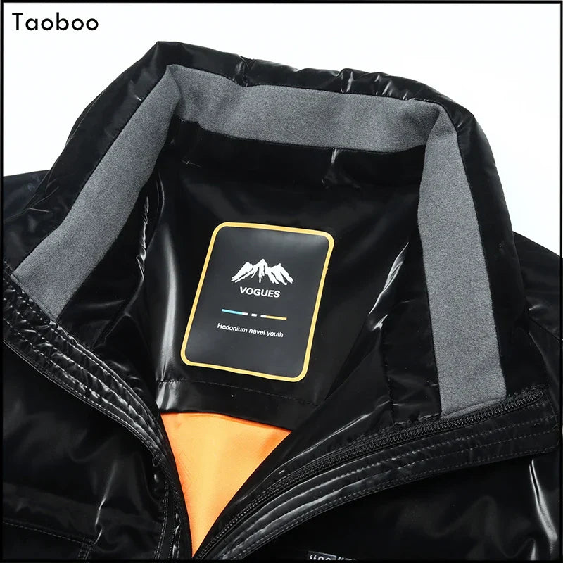 2022 Warm Thick Parka Men's winter jacket Casual