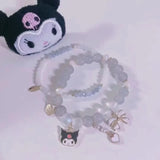 Sanrio Anime Summer Clear Jade Osmanthus Dog Bracelet