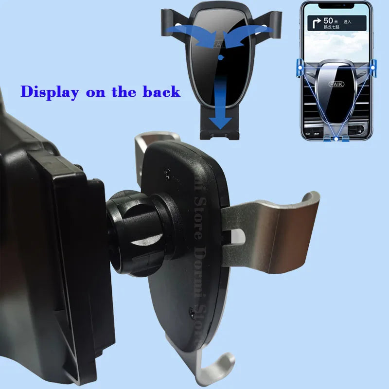 Car Mount for Hyundai Elantra Avante N Line CN7 2021 2022 2023 Mobile Phone Holder GPS Bracket Gravity Stand Auto Accessories