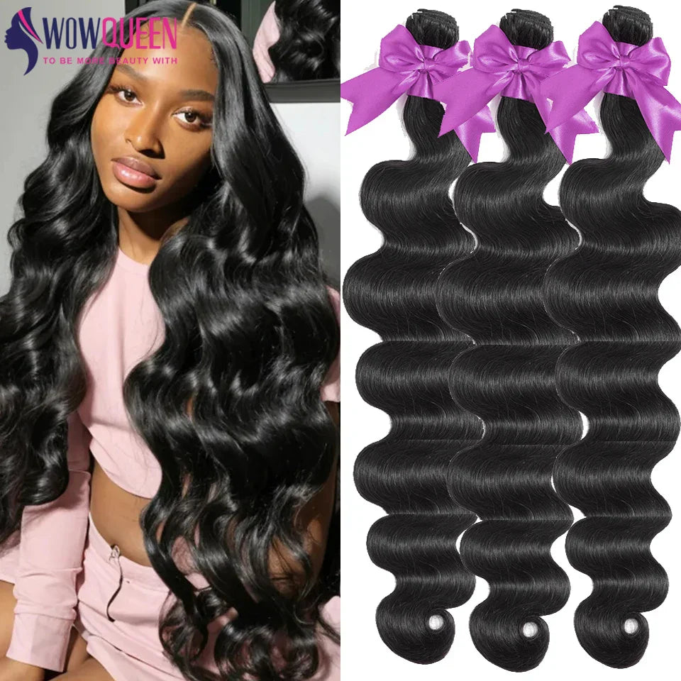 32 36 40 Inch Body Wave Bundles Human