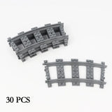 City Train Track Building Block Set 100PCS Soft