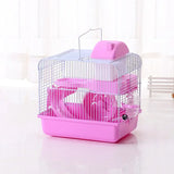 Double-layer Hamster Cage Glamping Accessories Mouse Toy Villa