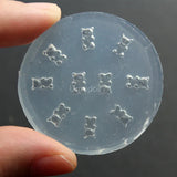1PCS Silicone Miniature Mini Gummy Candy Mould 1/12