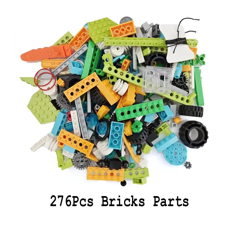 276Pcs/lot MOC Educational Building Blocks Bricks Techncial Beams