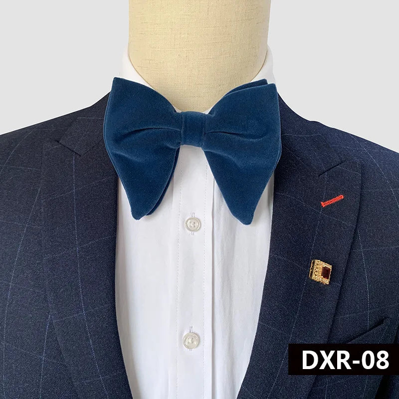Good Quality Velvet Bow Tie For Men Gentleman
