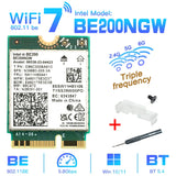 WiFi 7 for Intel BE200 Network Card Bluetooth