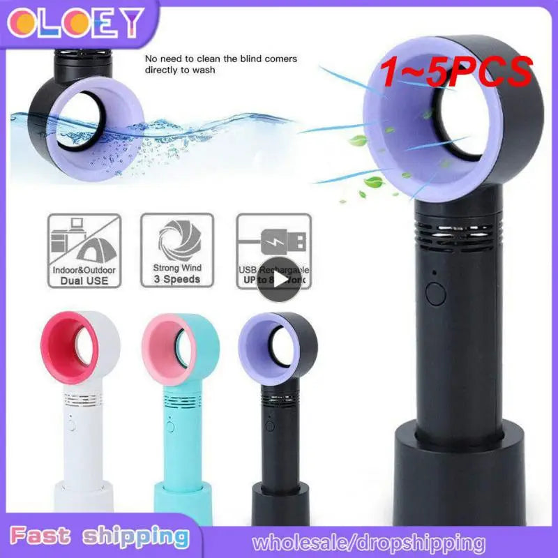 1~5PCS Mini Eyelash Fan Dryer Blower Grafted Eyelashes