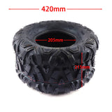 8 Inch Tubeless Tires - Front 19x7-8 Rear 18X9.50-8 Kart, ATV, UTV Dirt Bike Tires, Quad Dirt Buggy Road Tires