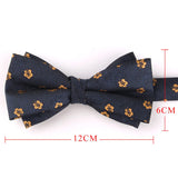 New Suits Bowtie For Groom Fashion Striped Bow