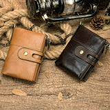 2024 Men’s RFID Genuine Leather Wallet