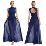 Womens Modern Lyrical Dance Ballet Gymnastics Performance Dancewear