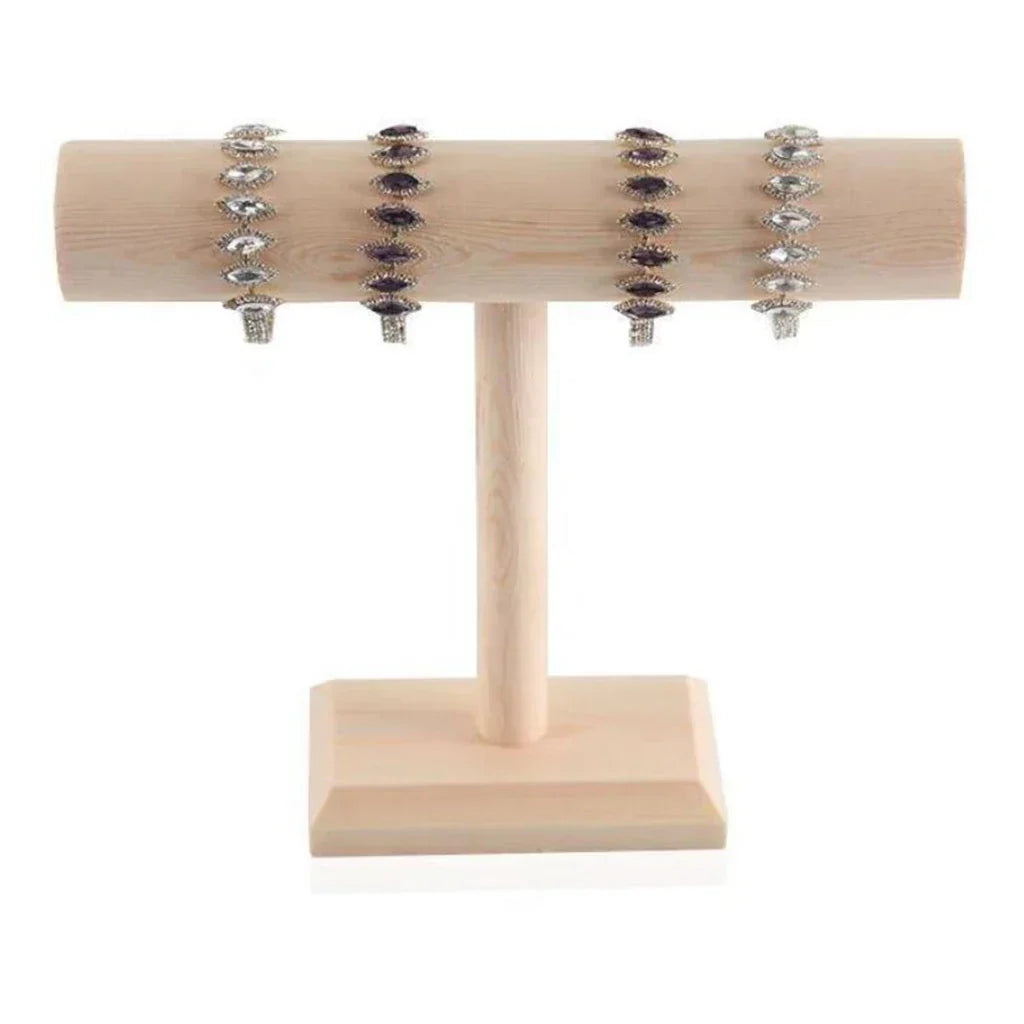 Jewelry Bracelet Display Stand Vertical T Bar Tower