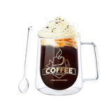 2023 New Simplicity Glass Cup Coffee Drinkware Insulation