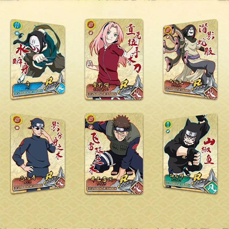 NEW Anime Naruto Cards hobby Collection Playing Games