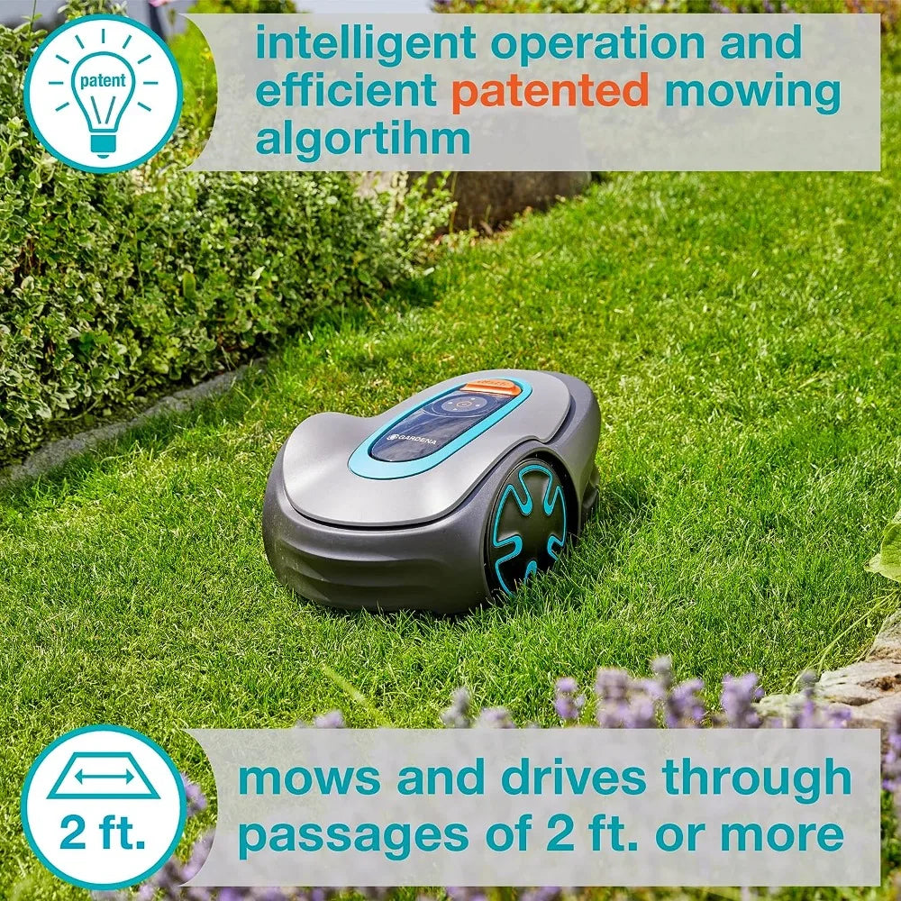 GARDENA 15201-41 SILENO Minimo - Automatic Robotic Lawn