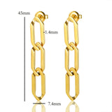 2023 New Classic Tassel Chain Dangle Drop Earrings