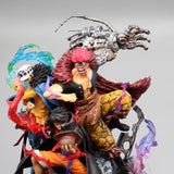 22cm One Piece Figurine Three Captain Anime Figure